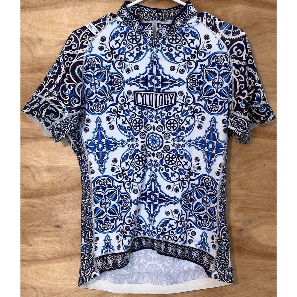 Cycology Woman 2XL Cycling Jersey Short Sleeve 3 Pocket Reflective